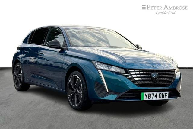 Peugeot E-308 0.0 115kW Allure 54kWh 5dr Auto Hatchback Electric BLUE