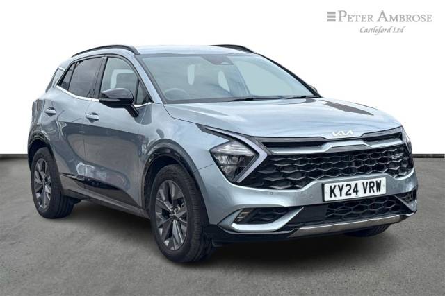 Kia Sportage 1.6T GDi HEV GT-Line 5dr Auto Estate Petrol/Electric Hybrid SILVER