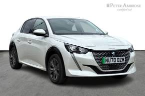 PEUGEOT E-208 2020 (70) at Peter Ambrose Castleford