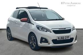 PEUGEOT 108 2016 (66) at Peter Ambrose Castleford