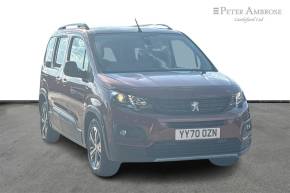 PEUGEOT RIFTER 2020 (70) at Peter Ambrose Castleford