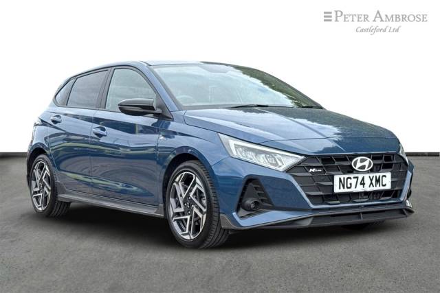 Hyundai i20 1.0T GDi N Line S 5dr DCT Hatchback Petrol BLUE