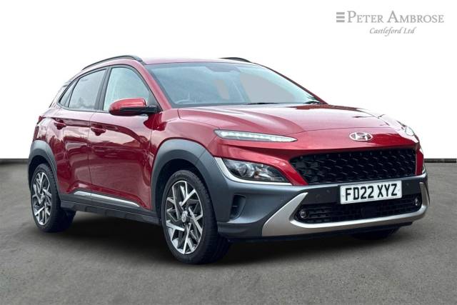 Hyundai Kona 1.6 GDi Hybrid Premium 5dr DCT Hatchback Petrol/Electric Hybrid RED