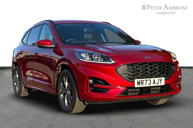 Ford Kuga 2.5 FHEV ST-Line Edition 5dr CVT Hatchback Petrol/Electric Hybrid RED