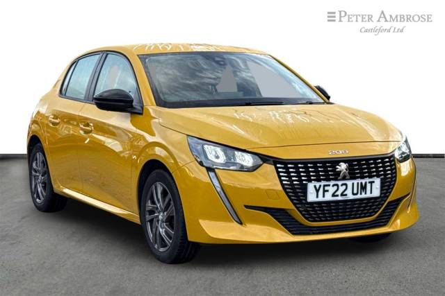 Peugeot 208 1.2 PureTech Active Premium 5dr Hatchback Petrol YELLOW