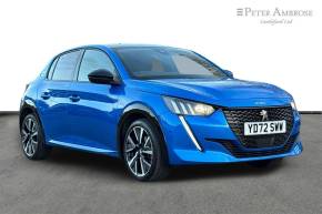 PEUGEOT 208 2022 (72) at Peter Ambrose Castleford