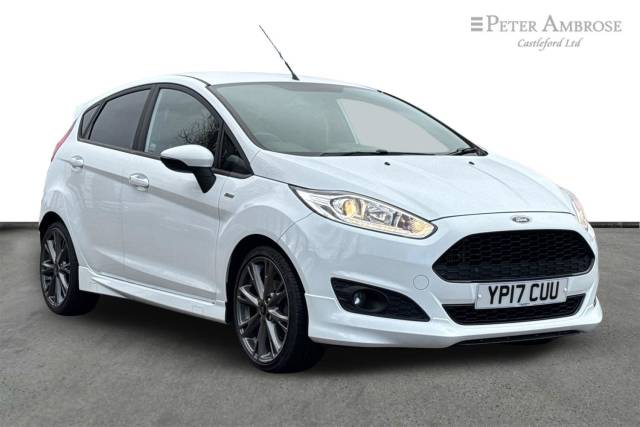 Ford Fiesta 1.0 EcoBoost 140 ST-Line 5dr Hatchback Petrol WHITE