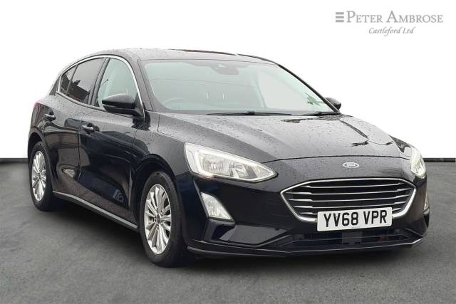 Ford Focus 1.0 EcoBoost 125 Titanium 5dr Hatchback Petrol BLACK