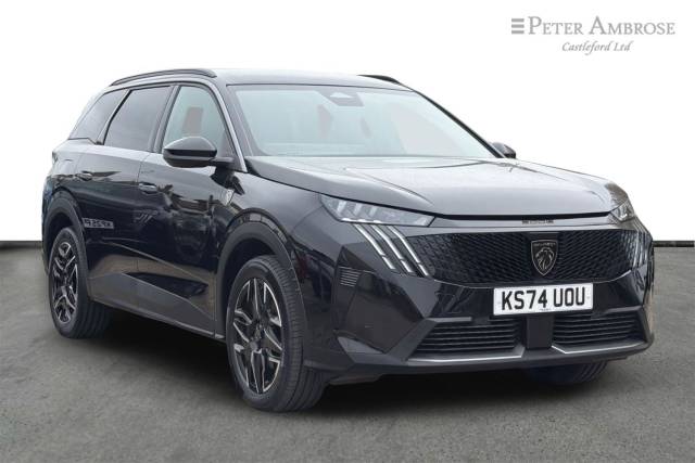 Peugeot 5008 1.2 Hybrid 136 GT 5dr e-DSC6 Hatchback Petrol BLACK