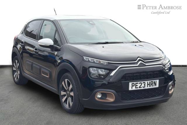 Citroen C3 1.2 PureTech C-Series Edition 5dr Hatchback Petrol BLACK
