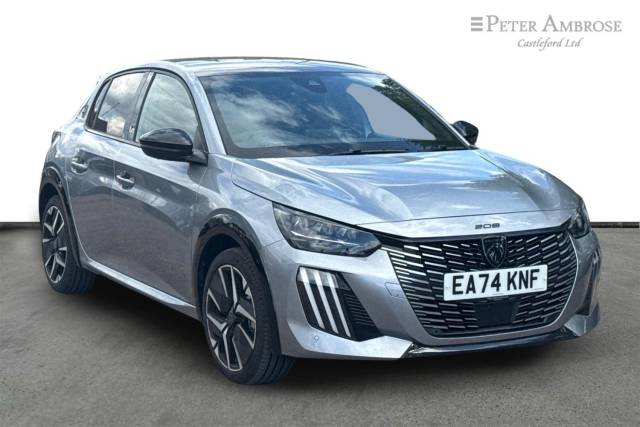 Peugeot 208 1.2 Hybrid 136 GT 5dr e-DSC6 Hatchback Petrol GREY