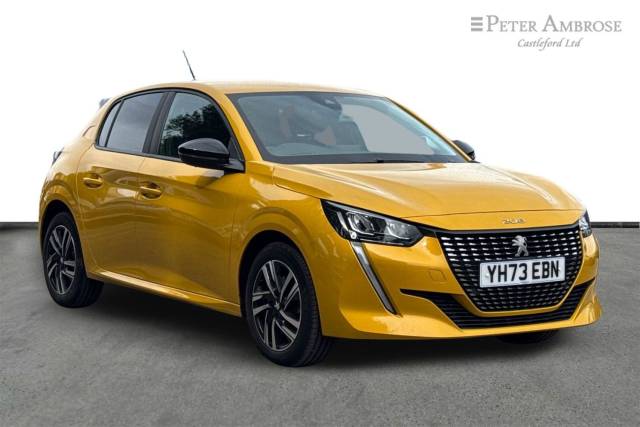 Peugeot 208 1.2 PureTech 100 Active Premium + 5dr EAT8 Hatchback Petrol YELLOW
