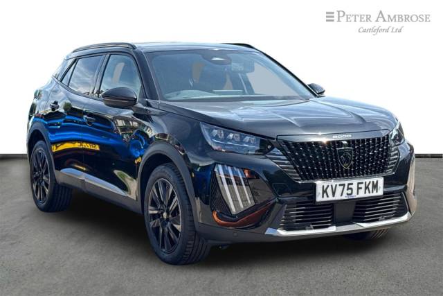 Peugeot 2008 1.2 Hybrid 145 GT Premium 5dr e-DSC6 Hatchback Petrol BLACK
