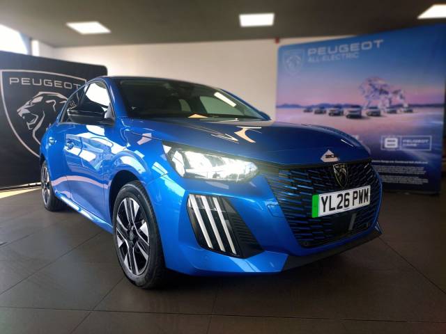 Peugeot e-208 0.0 100kW Allure 50kWh 5dr Auto Hatchback Electric Blue