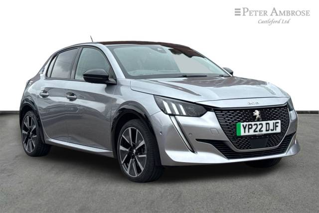 Peugeot e-208 0.0 100kW GT 50kWh 5dr Auto Hatchback Electric GREY