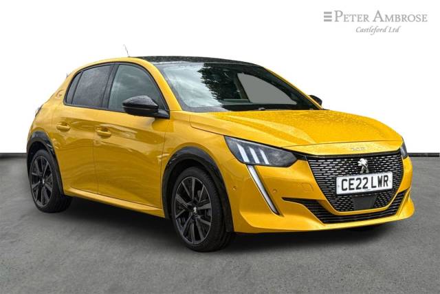 Peugeot 208 1.2 PureTech 130 GT Premium 5dr EAT8 Hatchback Petrol YELLOW