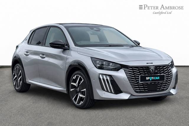 Peugeot 208 1.2 Hybrid 110 GT Premium 5dr e-DSC6 Hatchback Petrol GREY