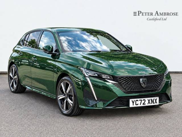 Peugeot 308 1.2 PureTech GT 5dr EAT8 Hatchback Petrol GREEN