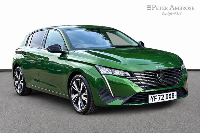 Peugeot 308 1.2 PureTech Allure 5dr EAT8 Hatchback Petrol GREEN