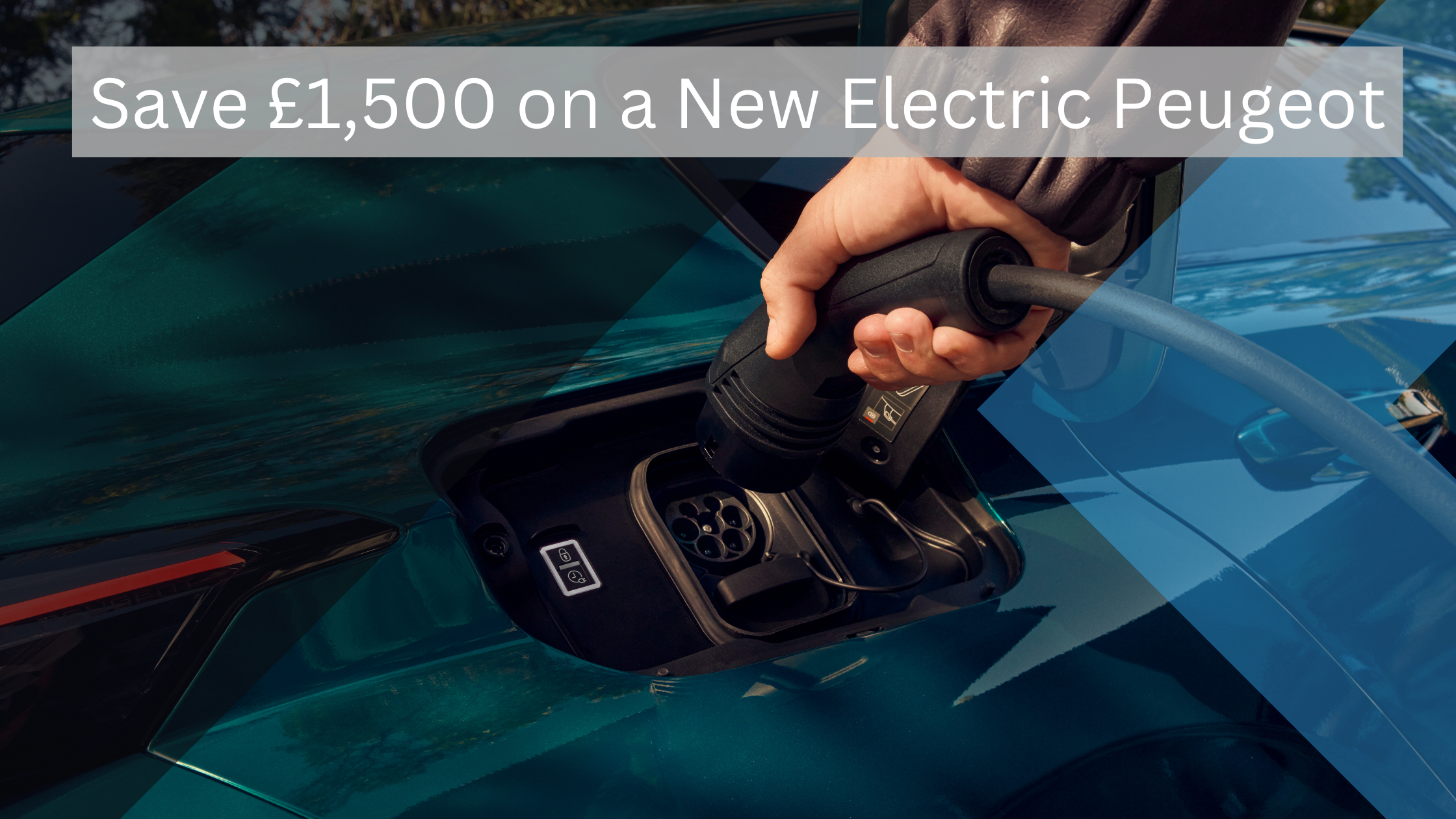 Save £1,500 on a New Electric Peugeot